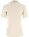 Fabiana Filippi Fabiana Filippi Crystal Collar Polo Shirt