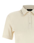 Fabiana Filippi Fabiana Filippi Crystal Collar Polo Shirt