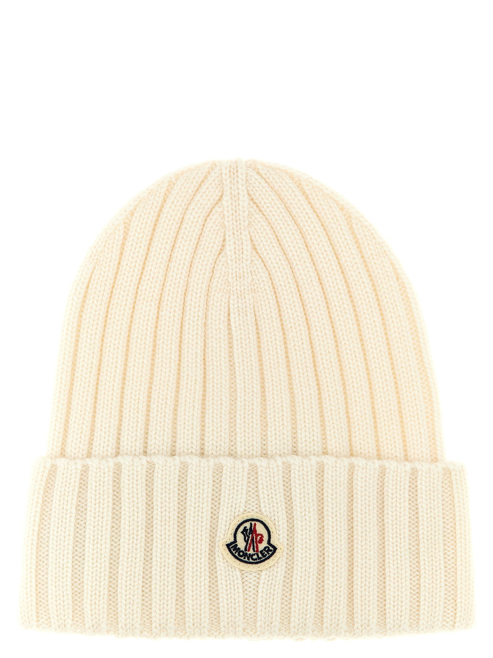Moncler Moncler Logo Patch Beanie