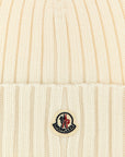 Moncler Moncler Logo Patch Beanie