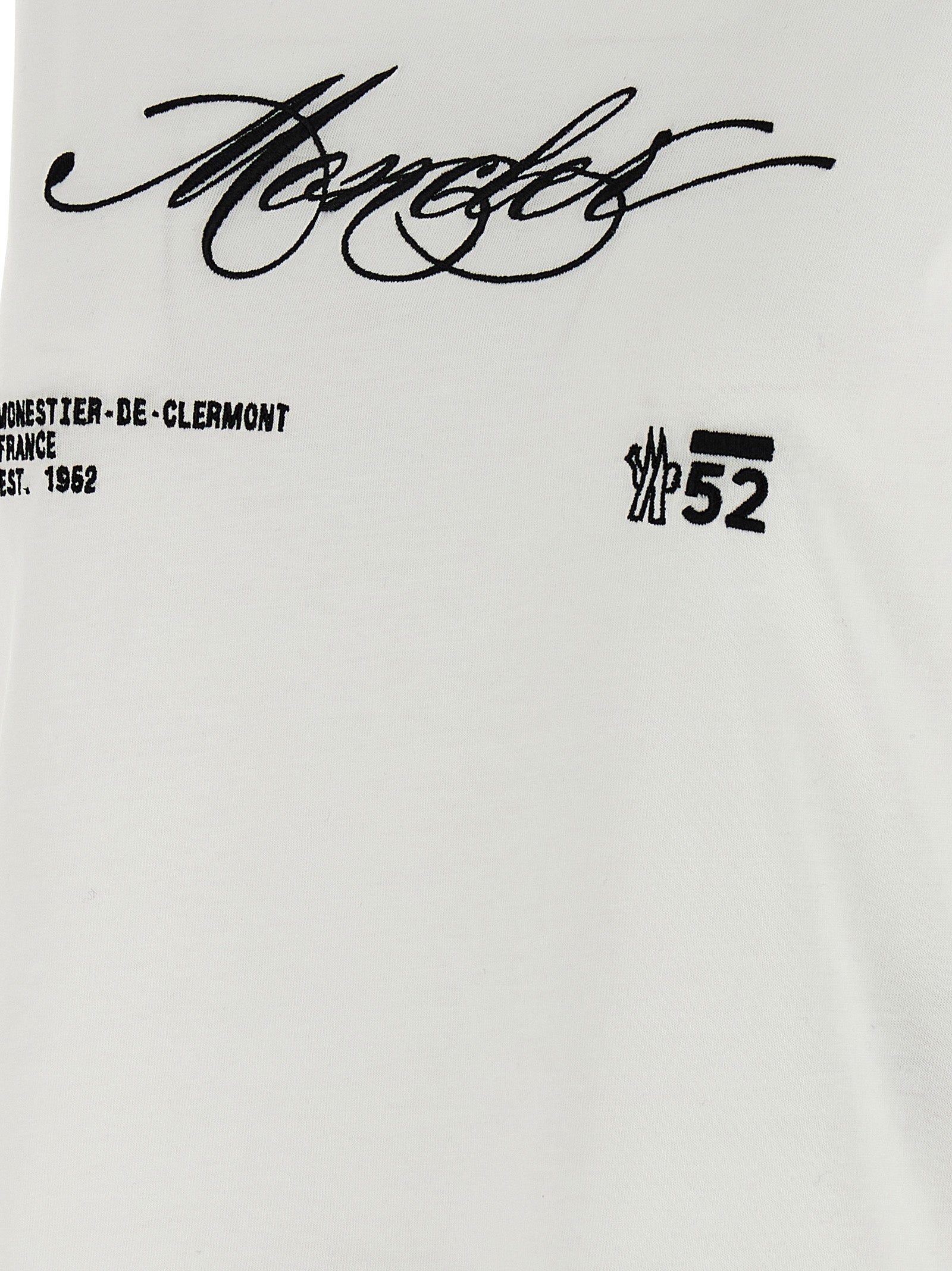 Moncler Moncler Embroidery T-shirt
