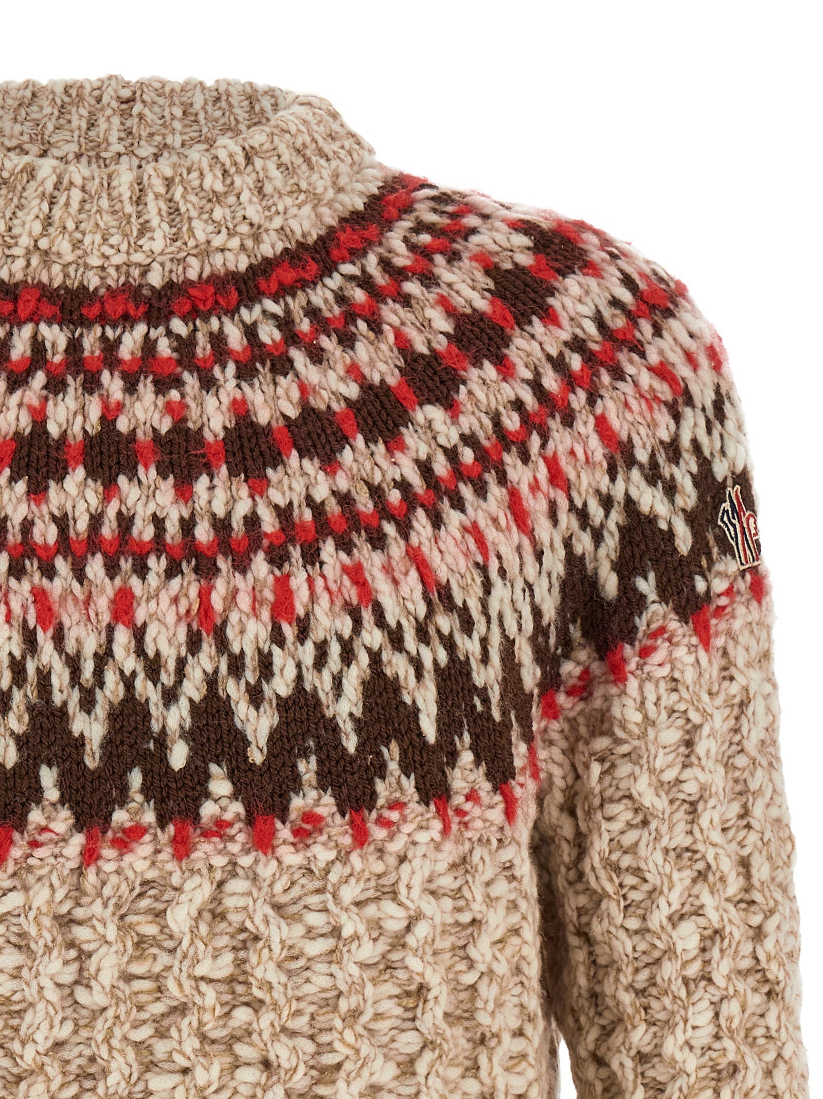 Moncler Grenoble Moncler Grenoble Alpaca And Silk Sweater