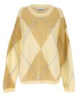 Ganni Ganni Logo Embroidery Diamond Sweater