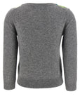 Ganni Ganni Grey Check Cardigan