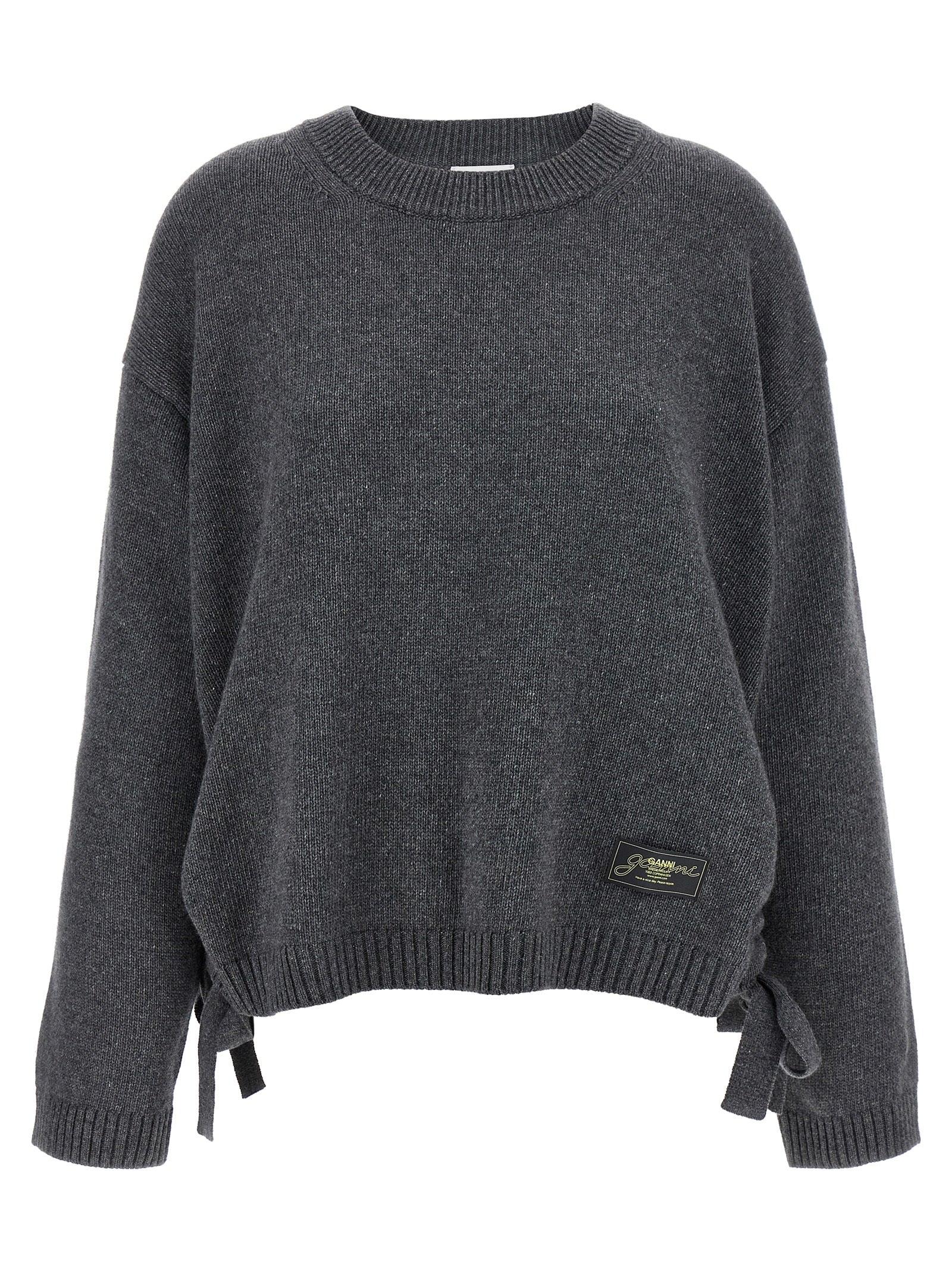 Ganni Ganni Side Laces Sweater