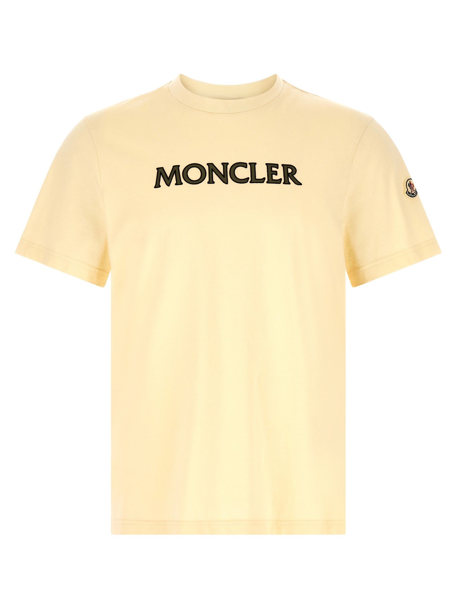 Moncler Moncler Flocked Logo T-shirt