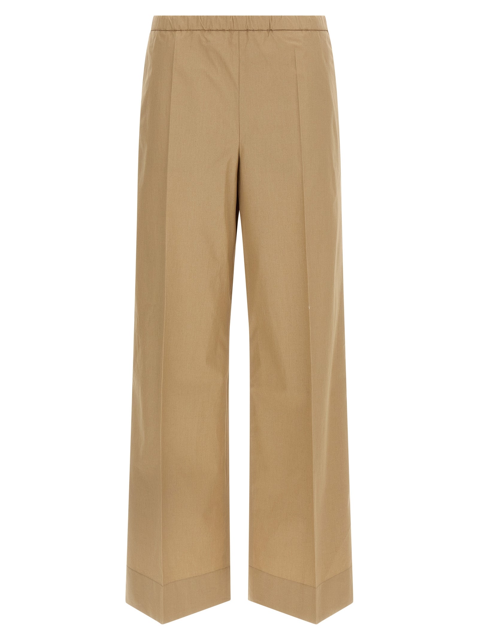 Moncler Moncler Grosgrain Logo Patch Pants