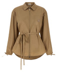 Moncler Moncler Grosgrain Logo Patch Overshirt