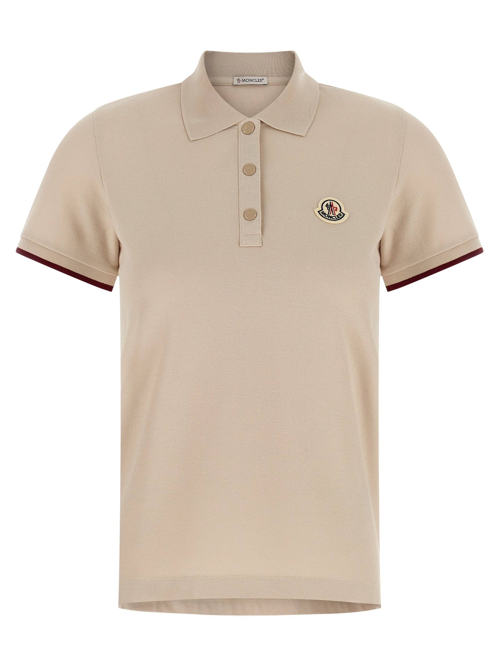 Moncler Moncler Logo Patch Polo Shirt