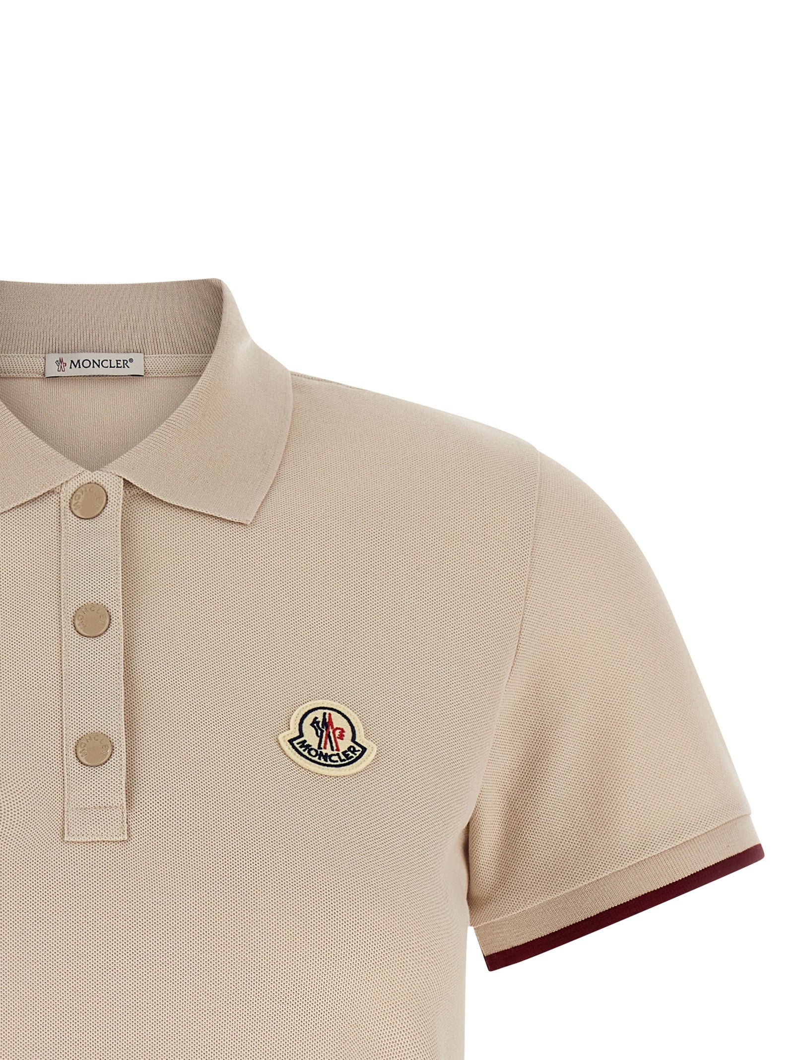 Moncler Moncler Logo Patch Polo Shirt