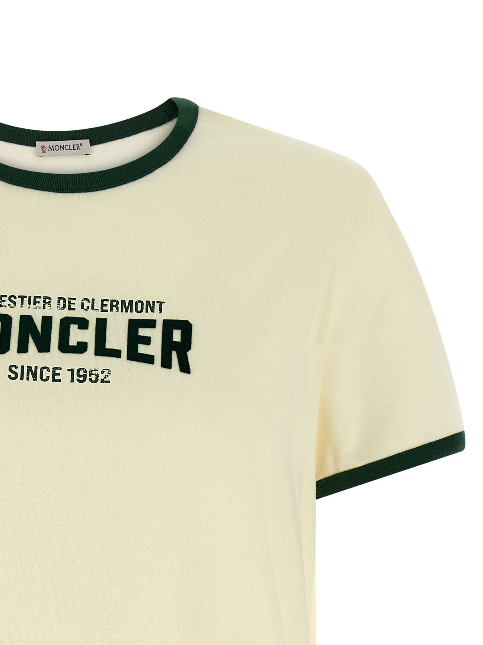 Moncler Moncler Flocked Logo T-shirt