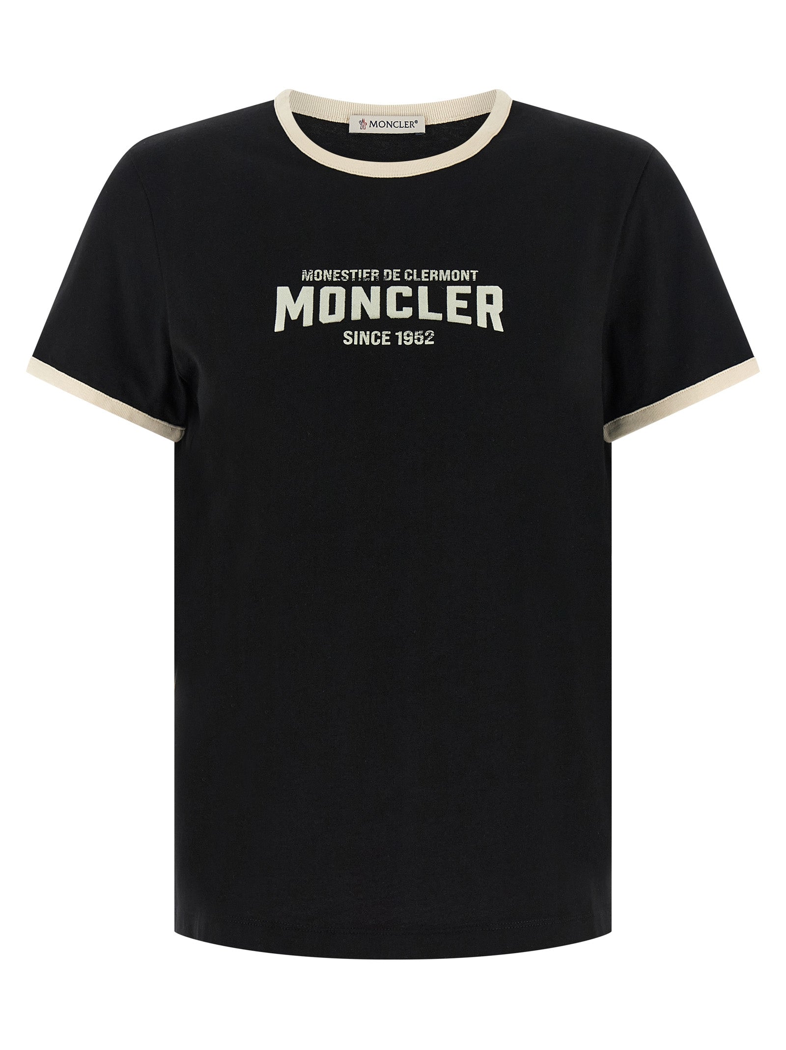 Moncler Moncler Flocked Logo T-shirt