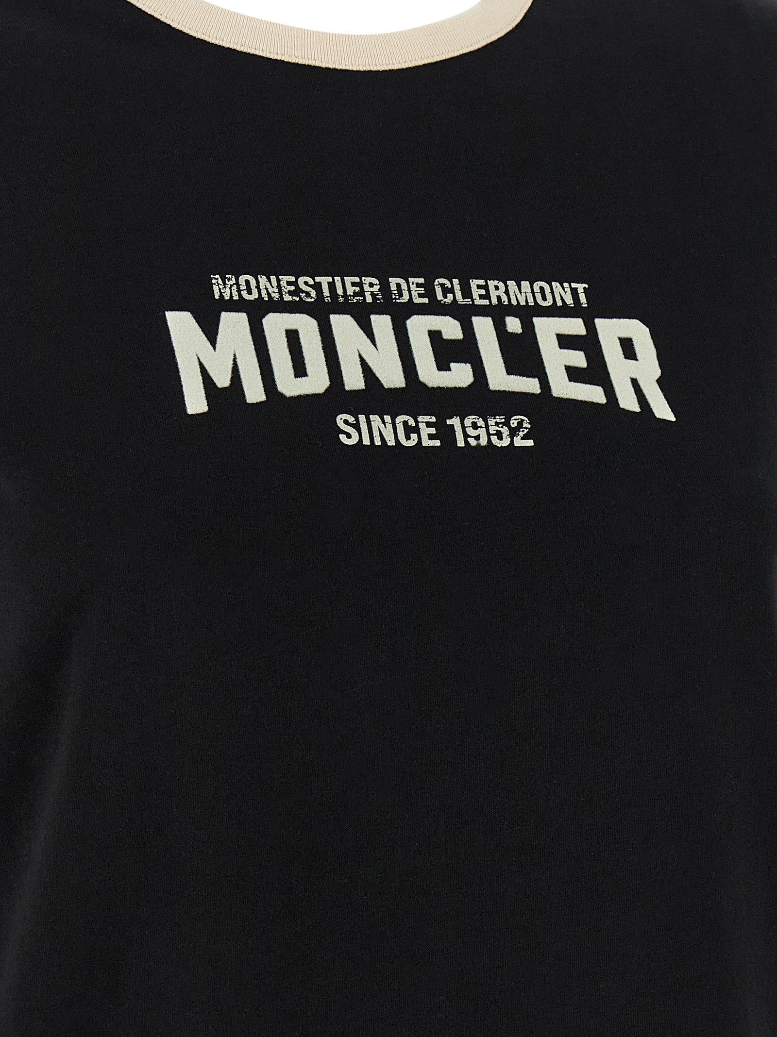 Moncler Moncler Flocked Logo T-shirt