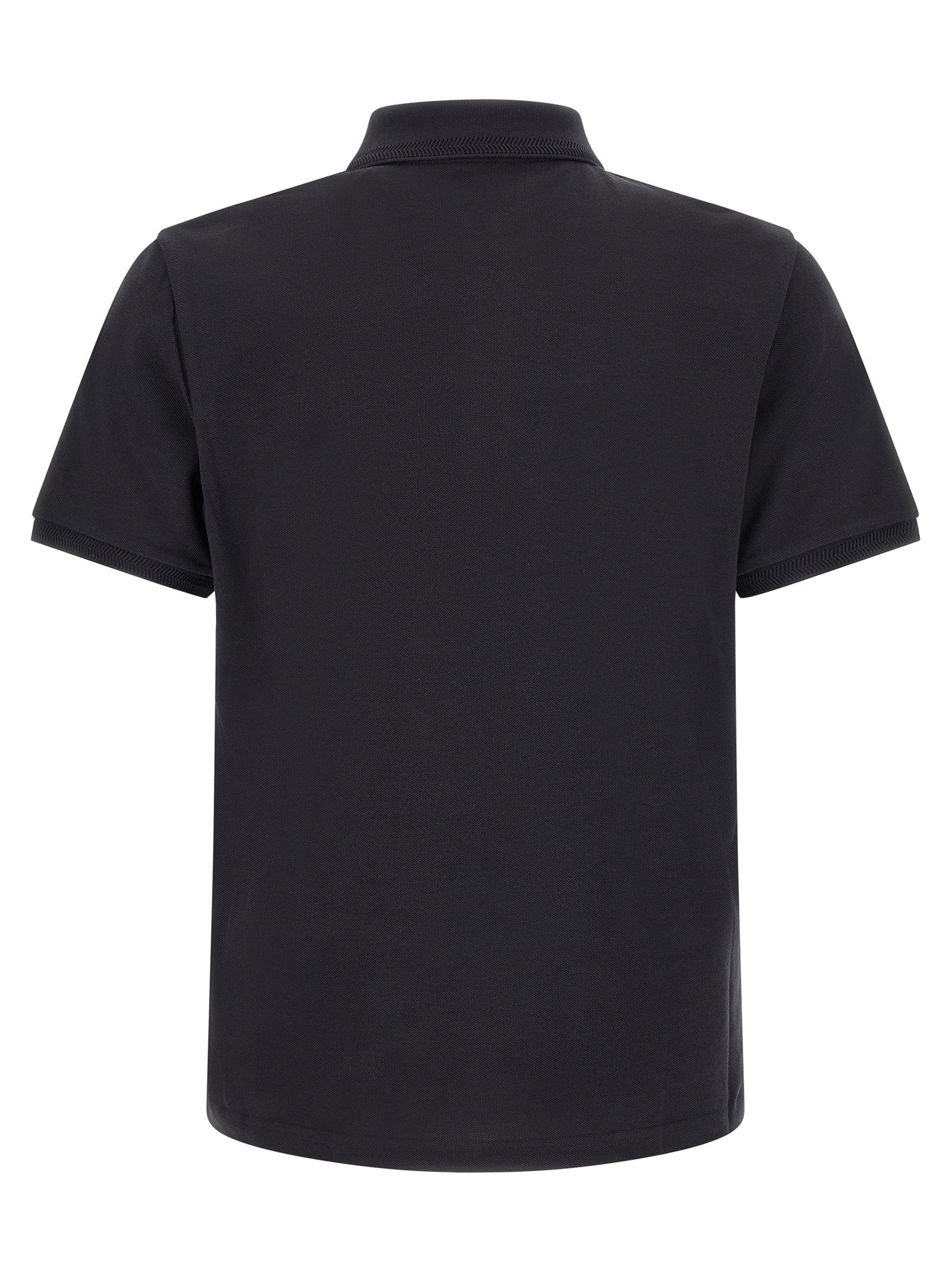 Moncler Moncler Logo Patch Polo Shirt