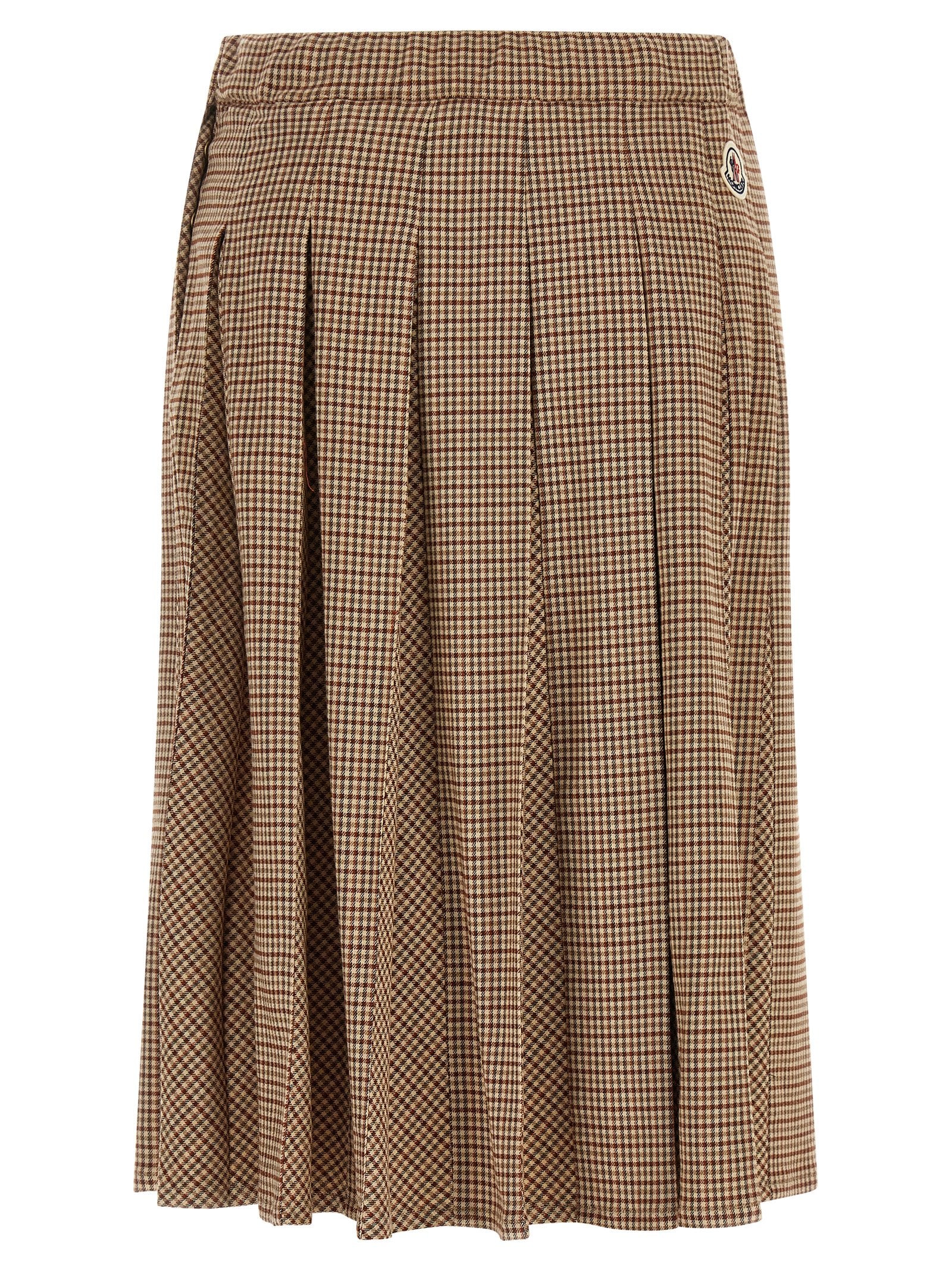 Moncler Moncler Pleated Midi Skirt