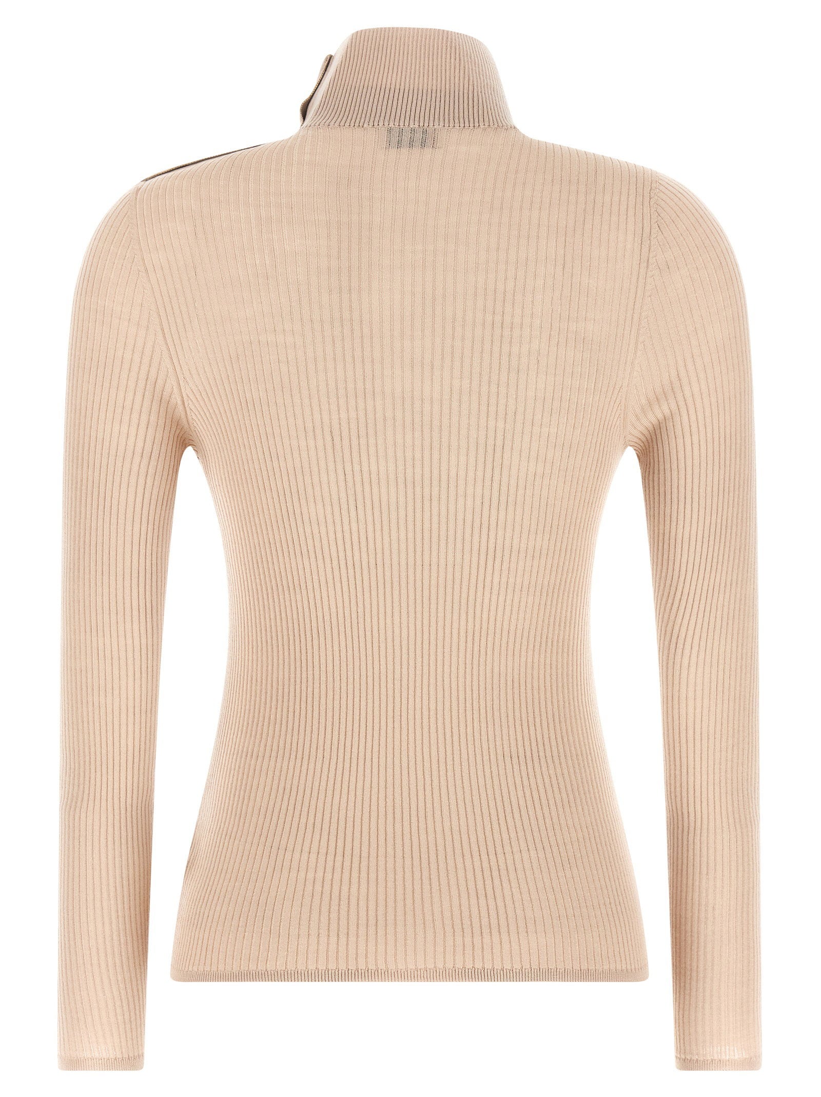 Moncler Moncler Textured Wool Turtleneck Sweater