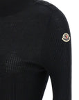 Moncler Moncler Logo Turtleneck Sweater