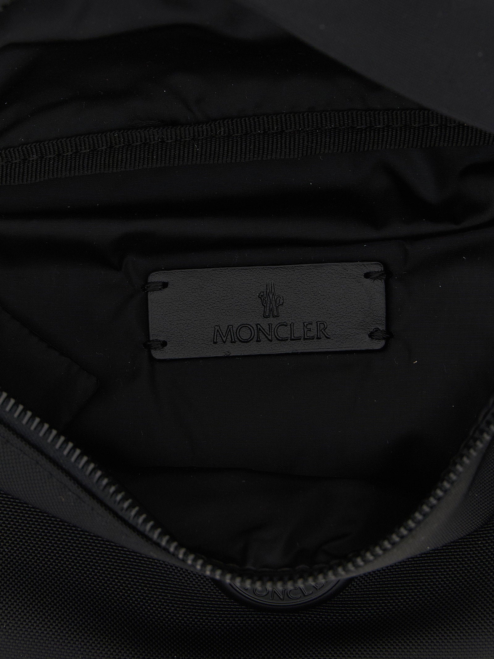 Moncler Moncler Durance Waist Bag With Logo Patch
