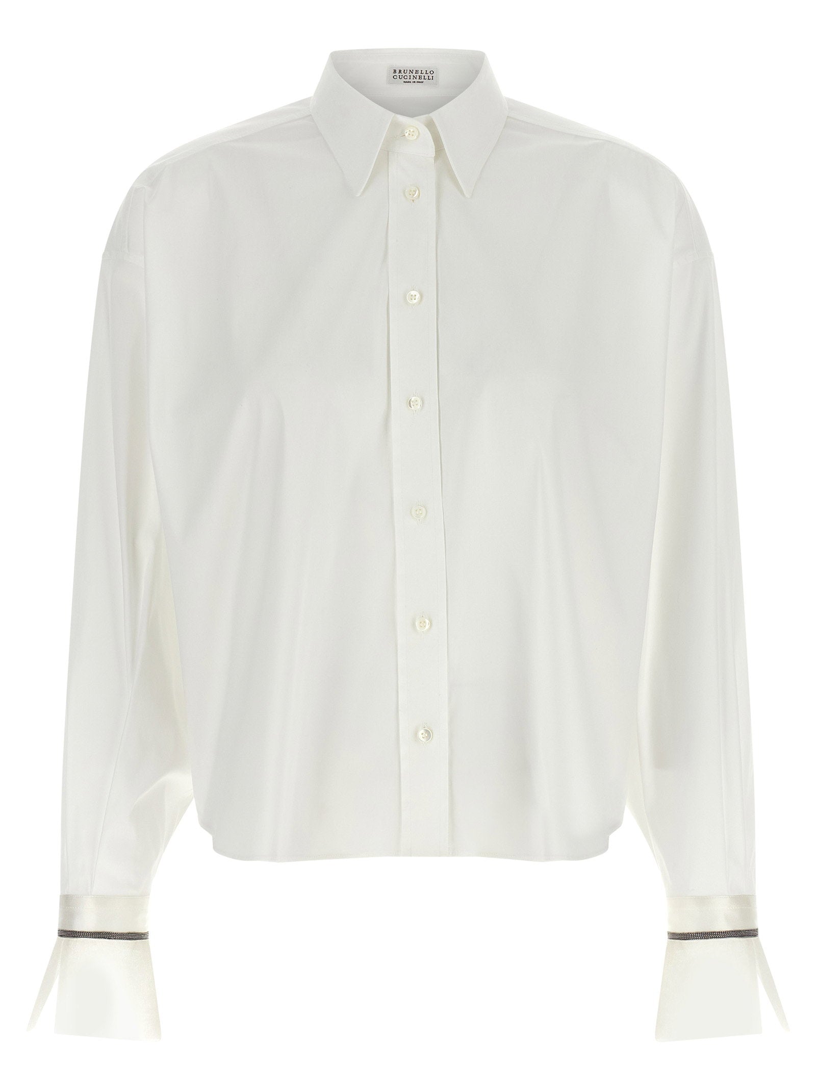 Brunello Cucinelli Brunello Cucinelli Shiny Cuffs Shirt