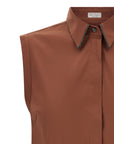 Brunello Cucinelli Brunello Cucinelli Shiny Trim Shirt