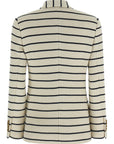 Brunello Cucinelli Brunello Cucinelli Striped Sweater Blazer