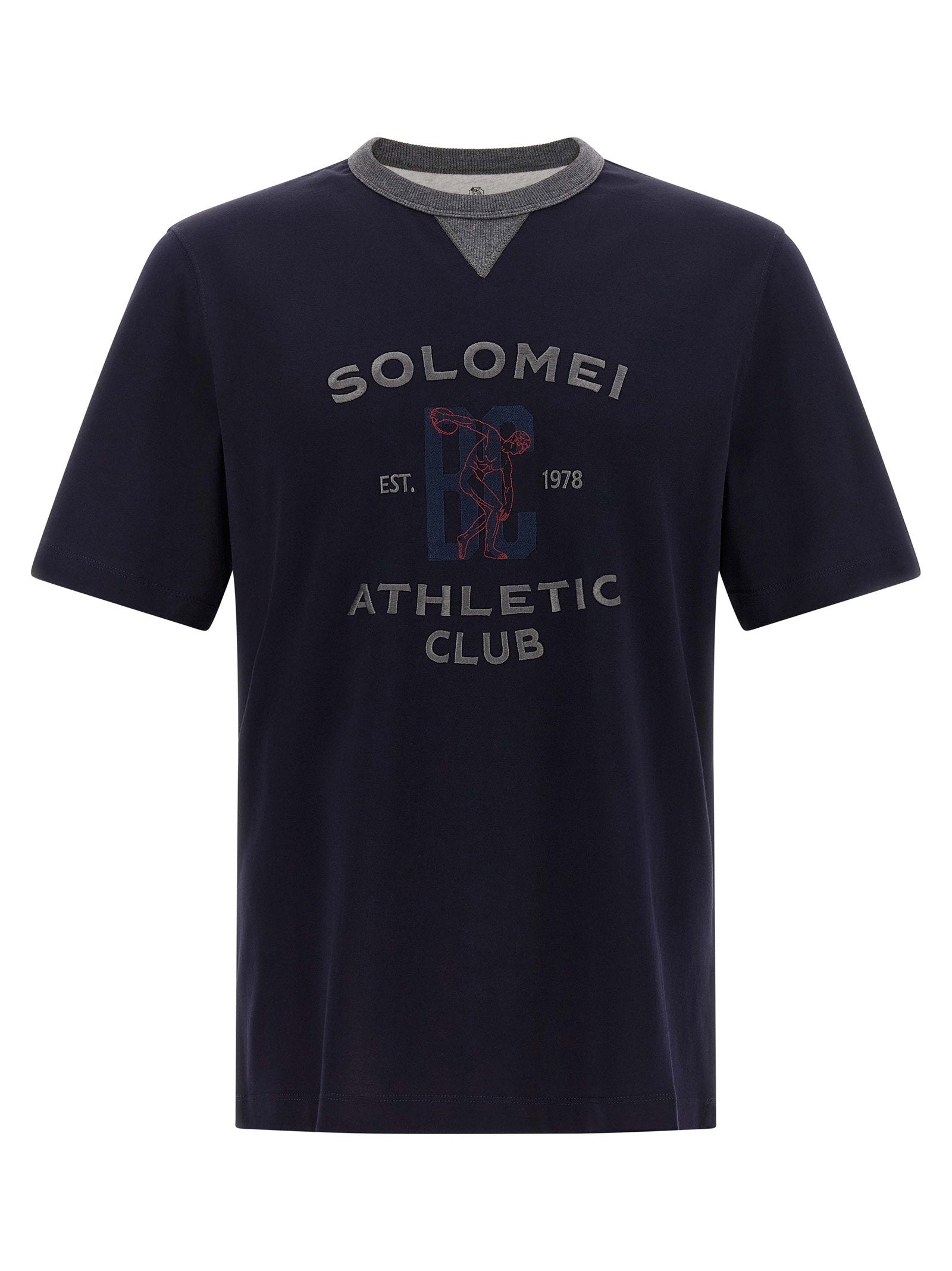 Brunello Cucinelli Brunello Cucinelli Solomei Athletic Club T-shirt