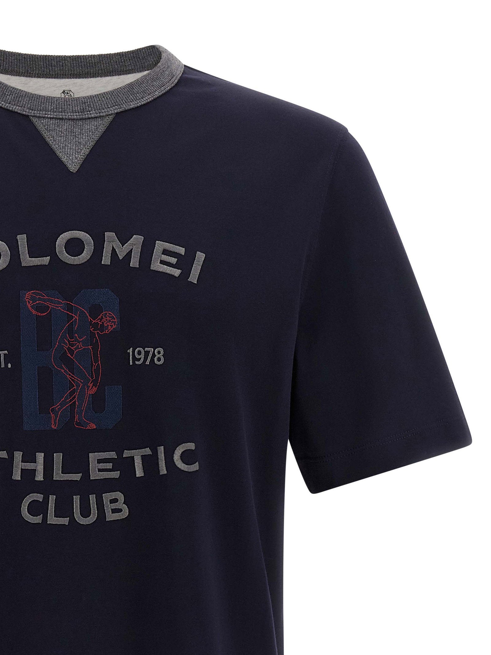 Brunello Cucinelli Brunello Cucinelli Solomei Athletic Club T-shirt