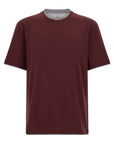 Brunello Cucinelli Brunello Cucinelli Double Layer T-shirt