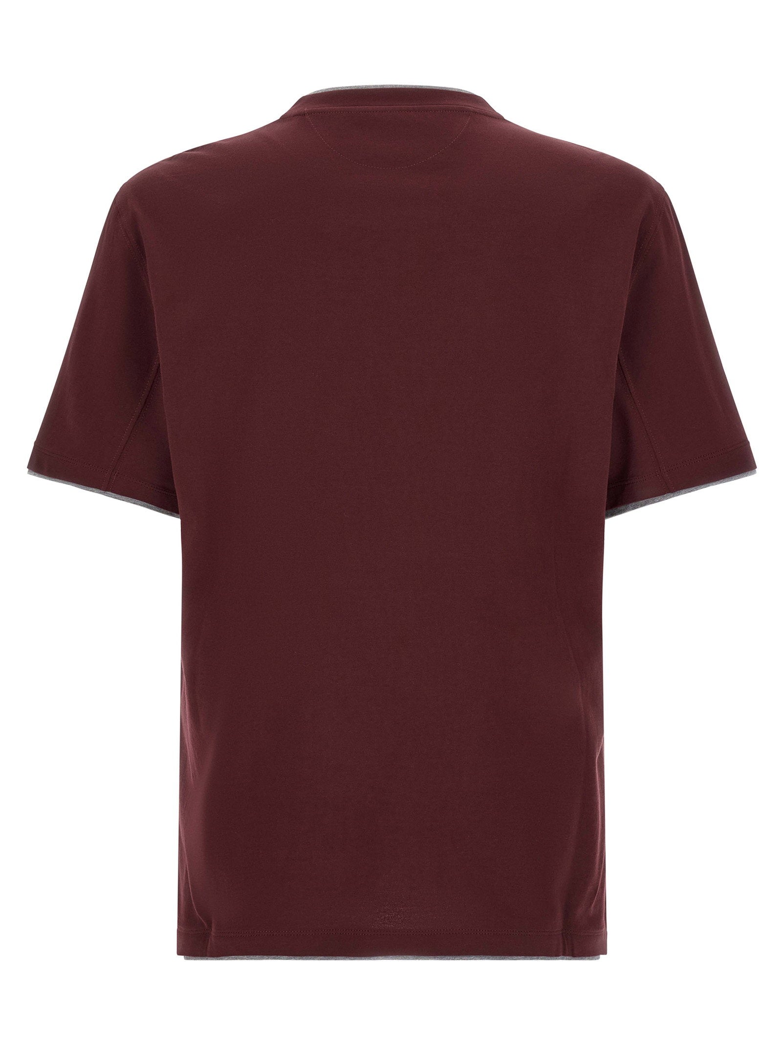 Brunello Cucinelli Brunello Cucinelli Double Layer T-shirt