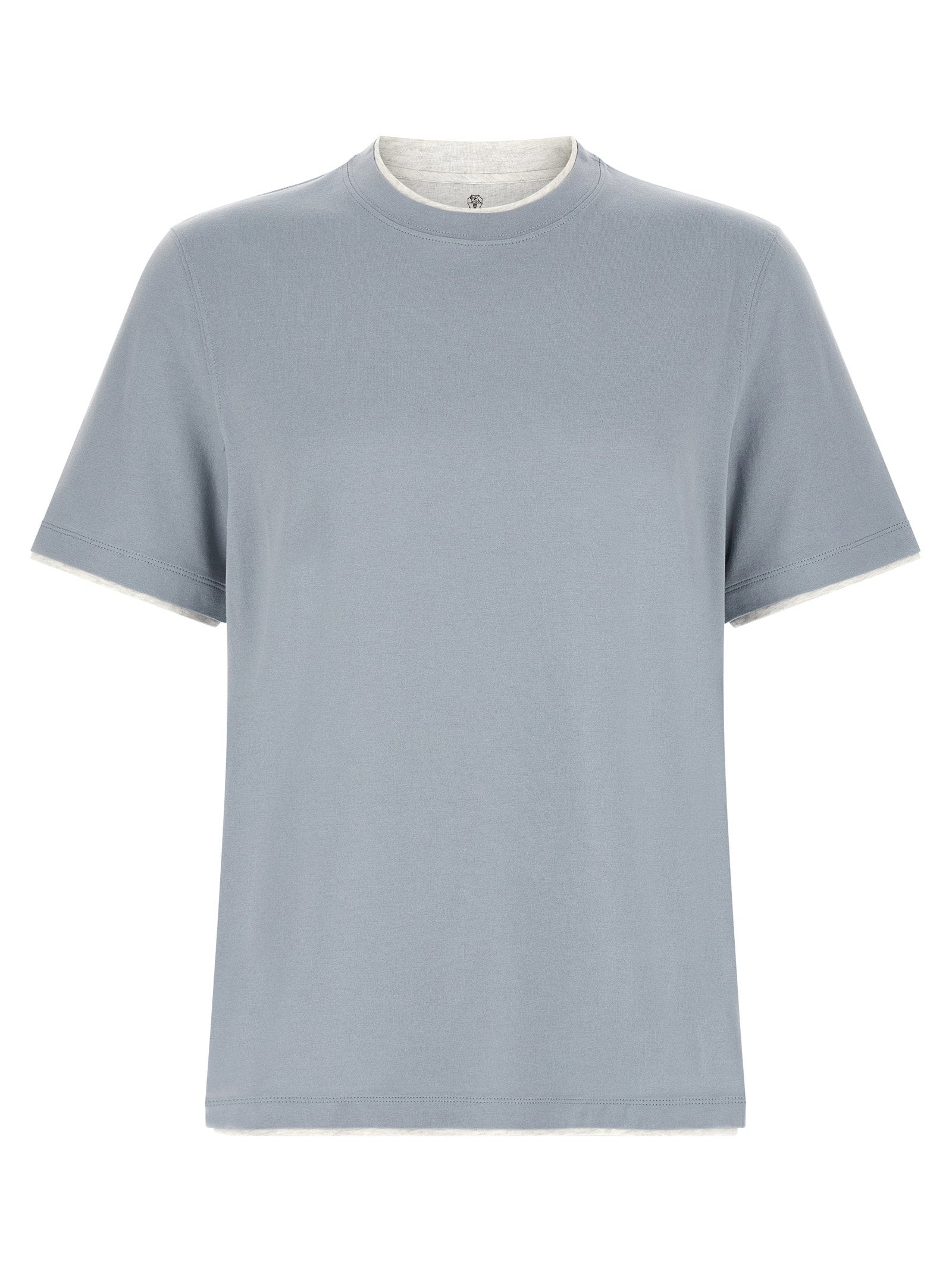 Brunello Cucinelli Brunello Cucinelli Double Layer T-shirt