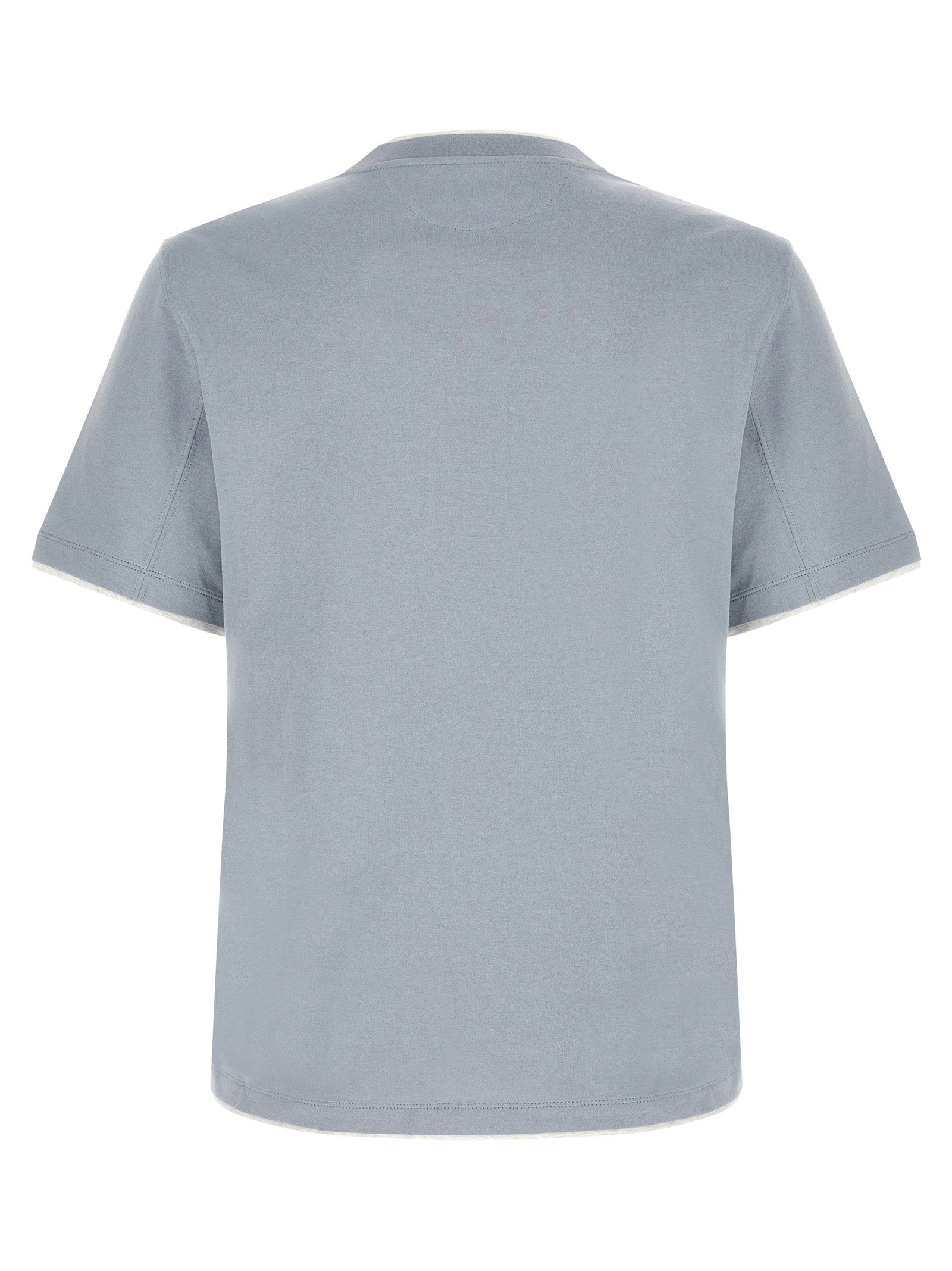 Brunello Cucinelli Brunello Cucinelli Double Layer T-shirt