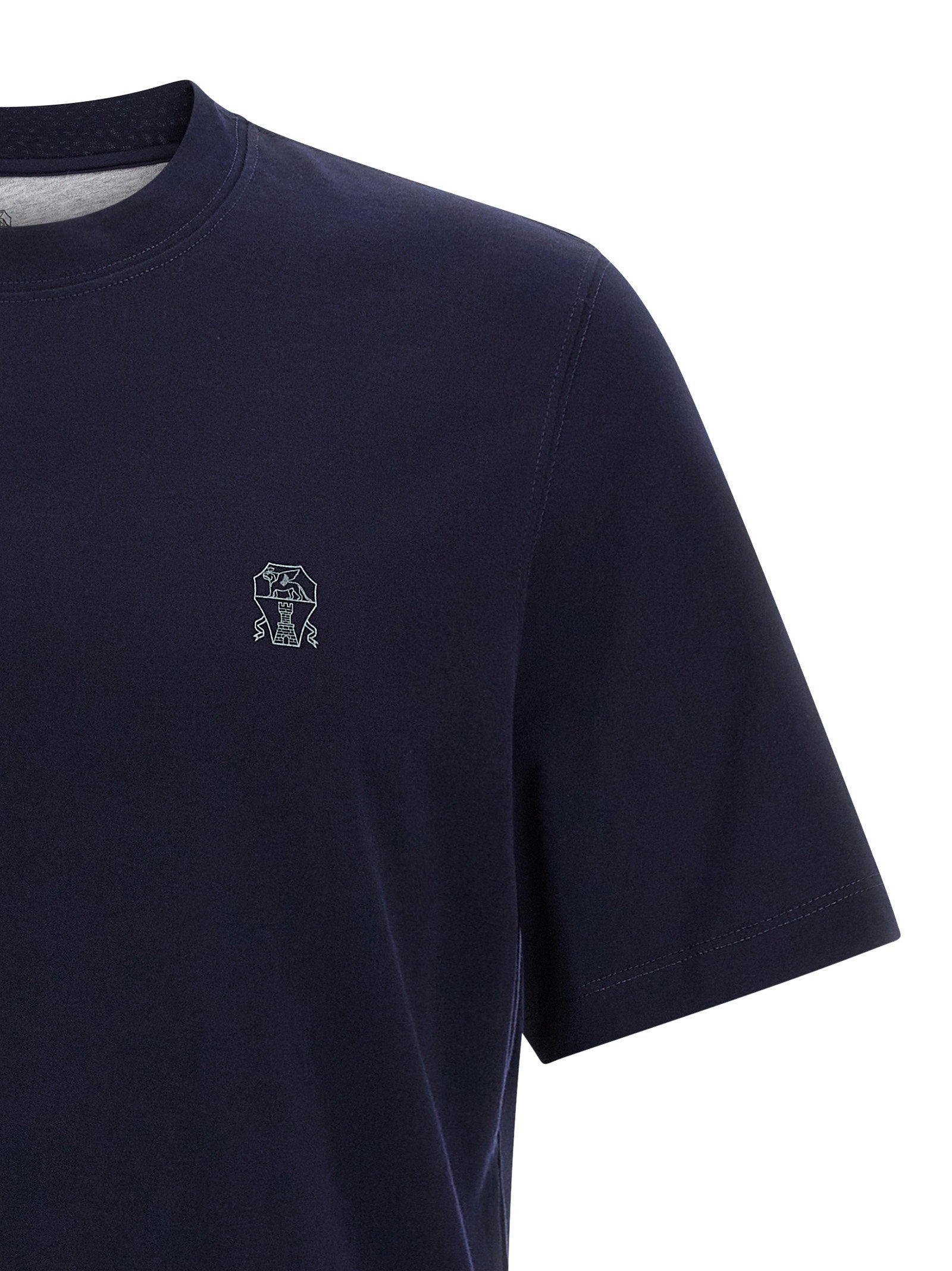 Brunello Cucinelli Brunello Cucinelli Logo Print T-shirt