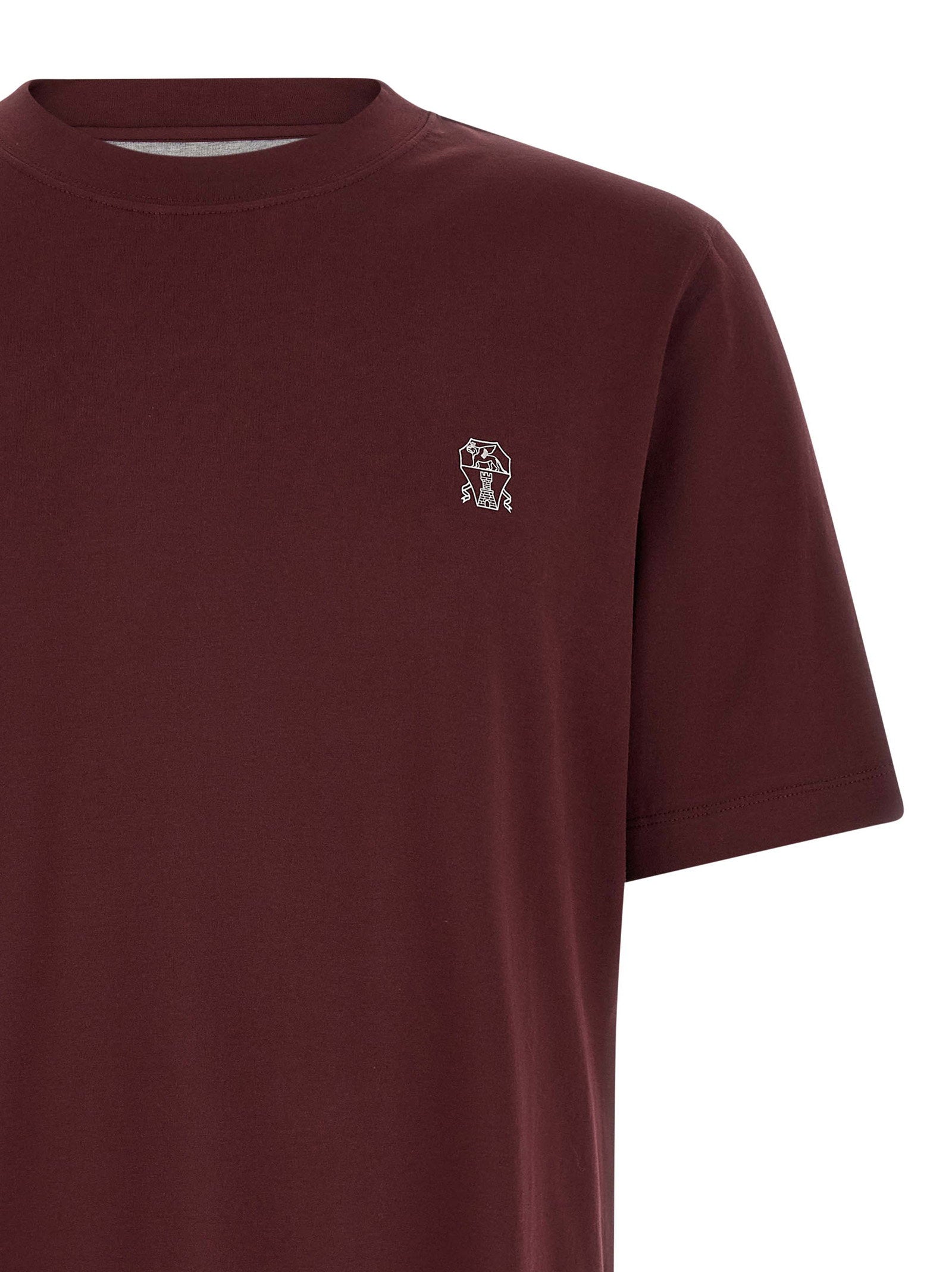 Brunello Cucinelli Brunello Cucinelli Stemma Solomeo T-shirt