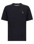 Brunello Cucinelli Brunello Cucinelli Logo Embroidery T-shirt