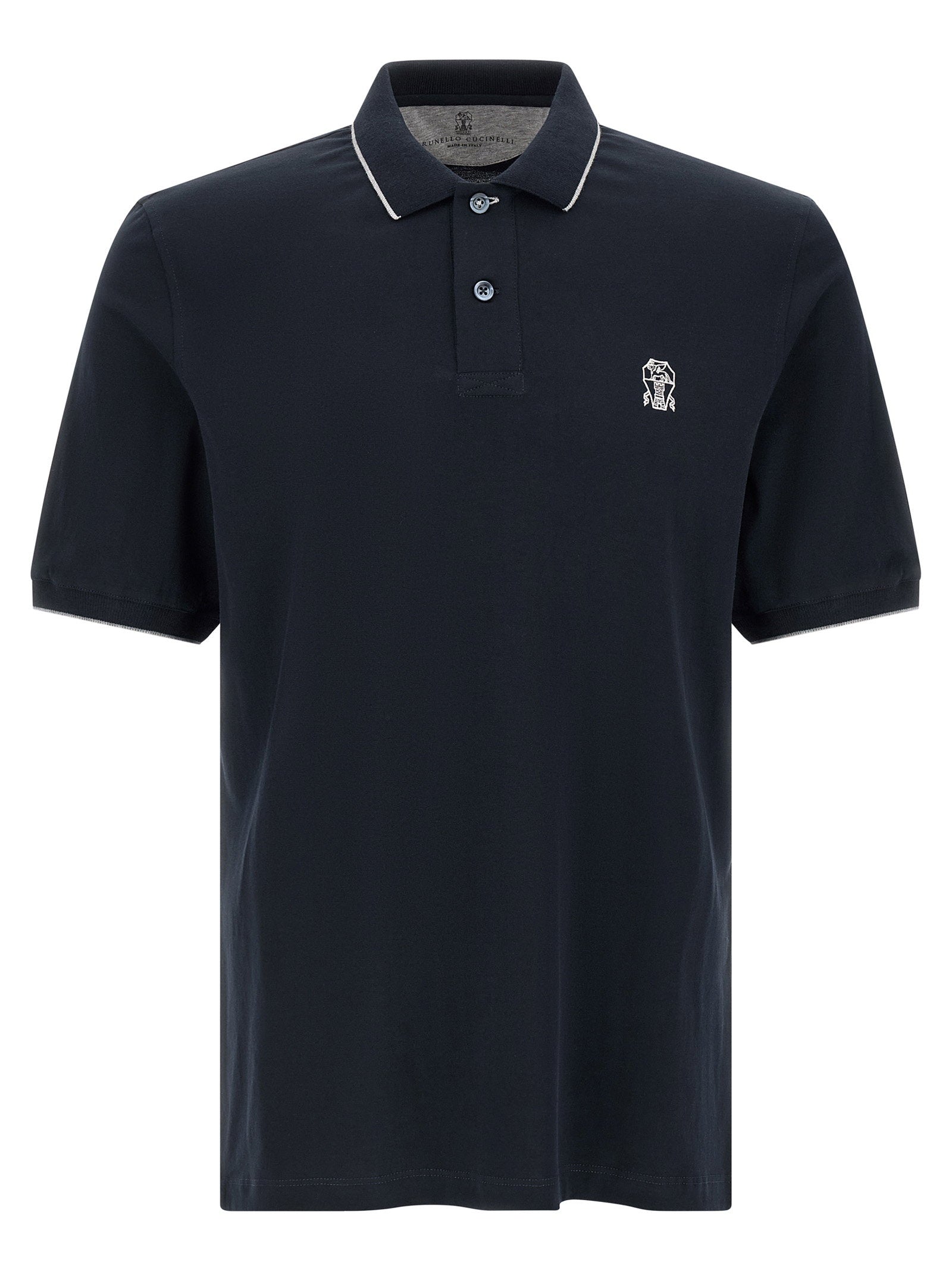 Brunello Cucinelli Brunello Cucinelli Stretch Jersey Polo Shirt