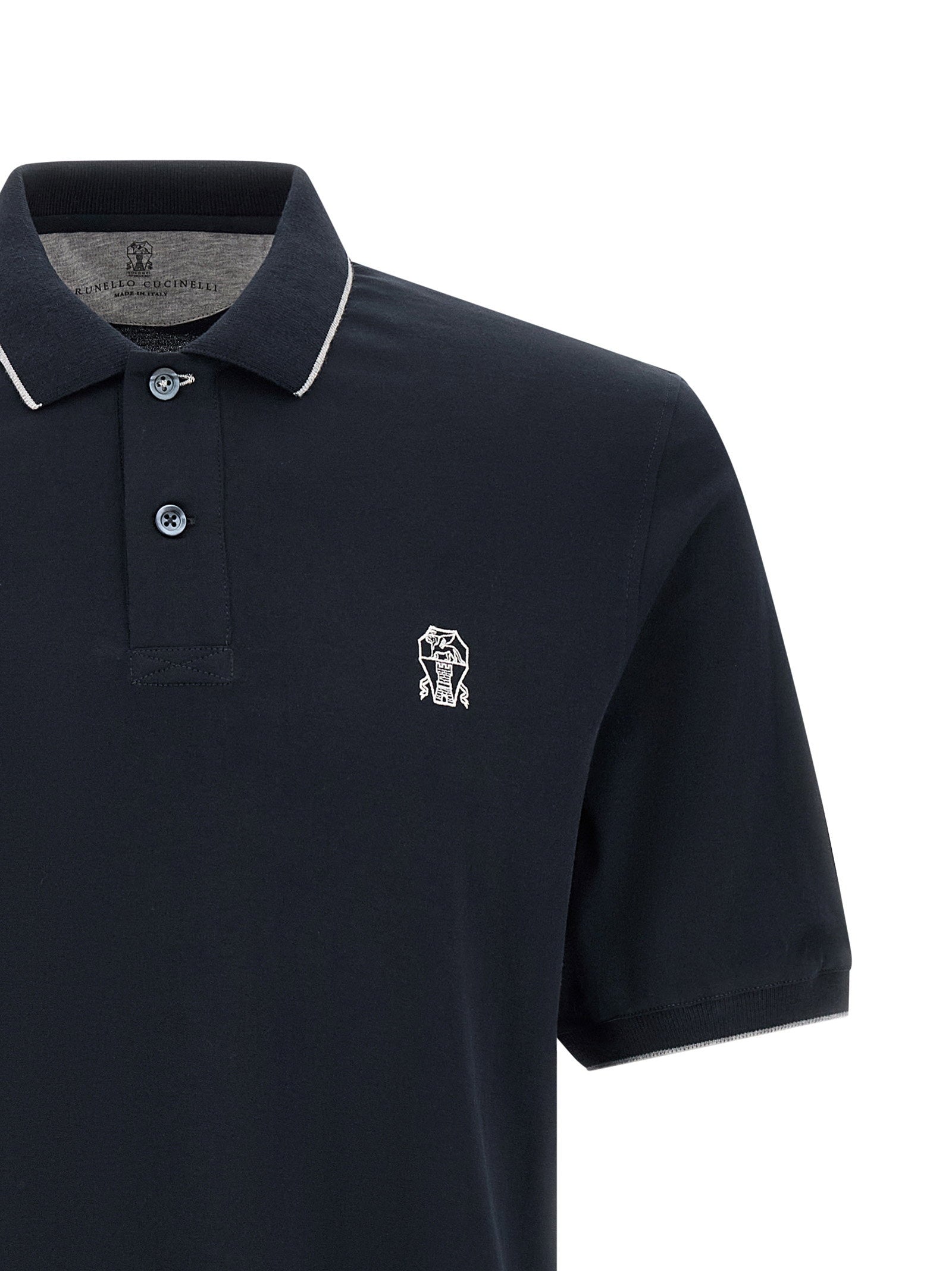 Brunello Cucinelli Brunello Cucinelli Stretch Jersey Polo Shirt