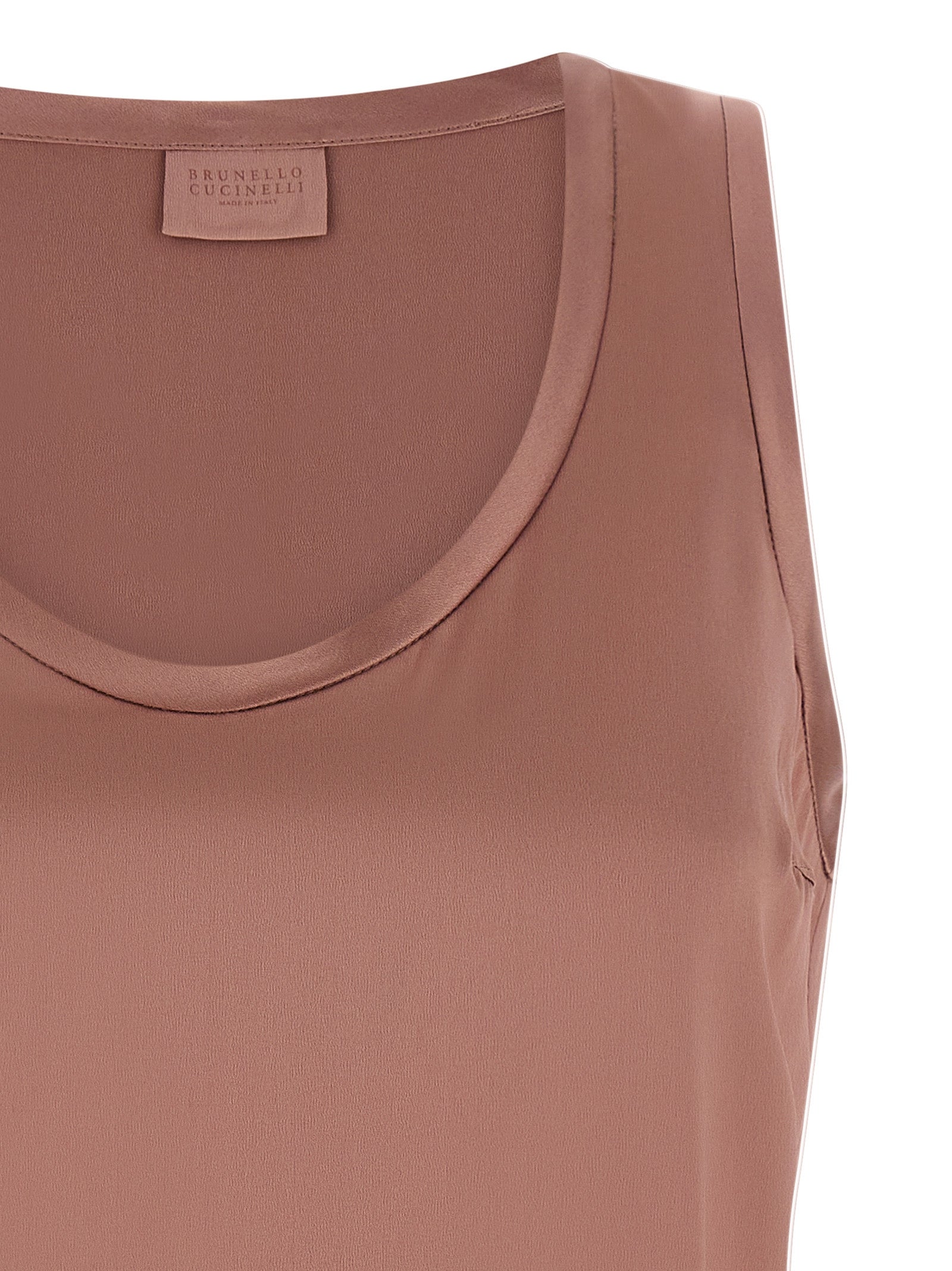 Brunello Cucinelli Brunello Cucinelli Satin Top