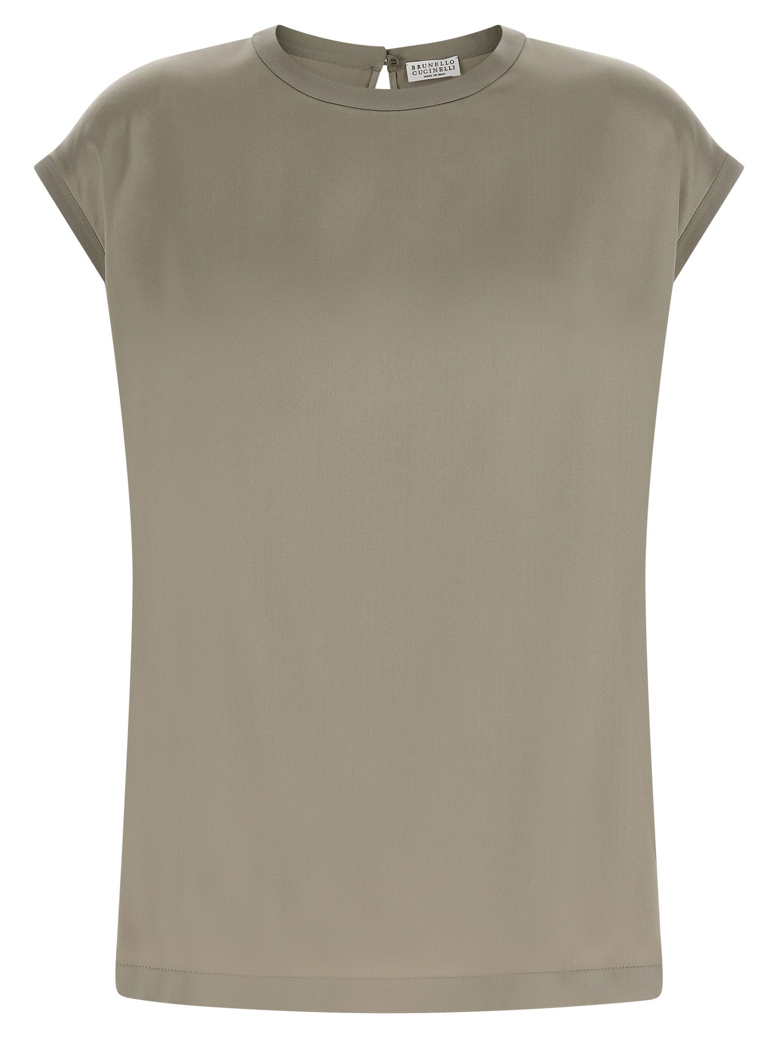 Brunello Cucinelli Brunello Cucinelli Satin Blouse