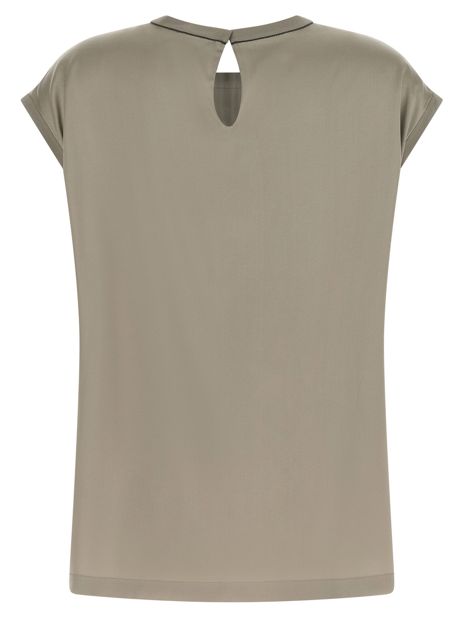 Brunello Cucinelli Brunello Cucinelli Satin Blouse