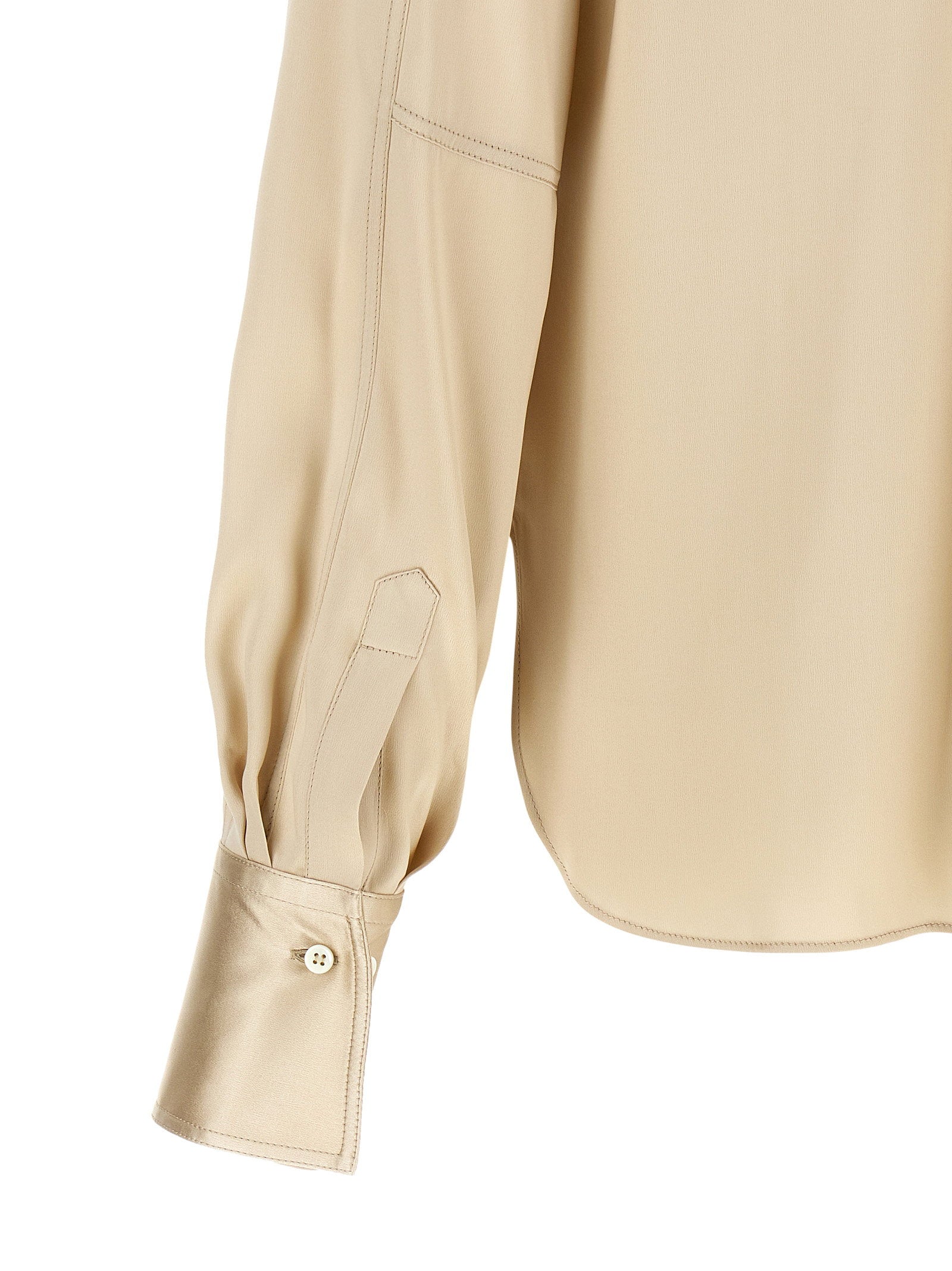 Brunello Cucinelli Brunello Cucinelli Satin Silk Shirt