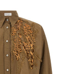Brunello Cucinelli Brunello Cucinelli Dazzling Seabed Embroidery Shirt