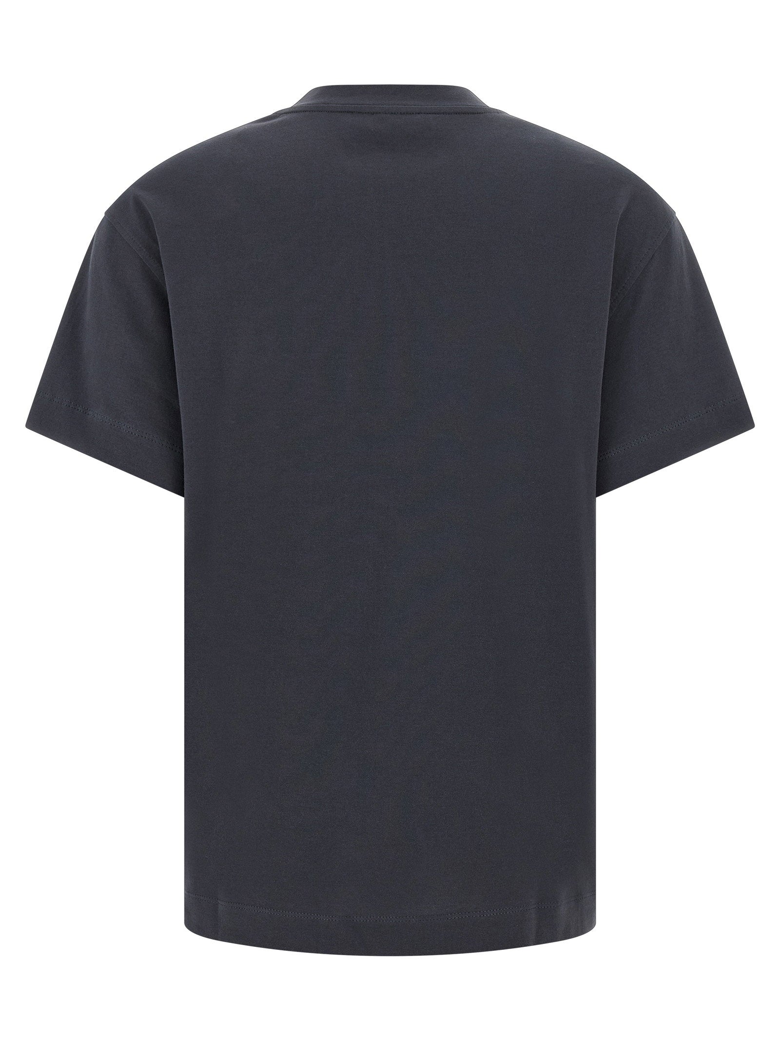 Brunello Cucinelli Brunello Cucinelli Shiny Tab T-shirt