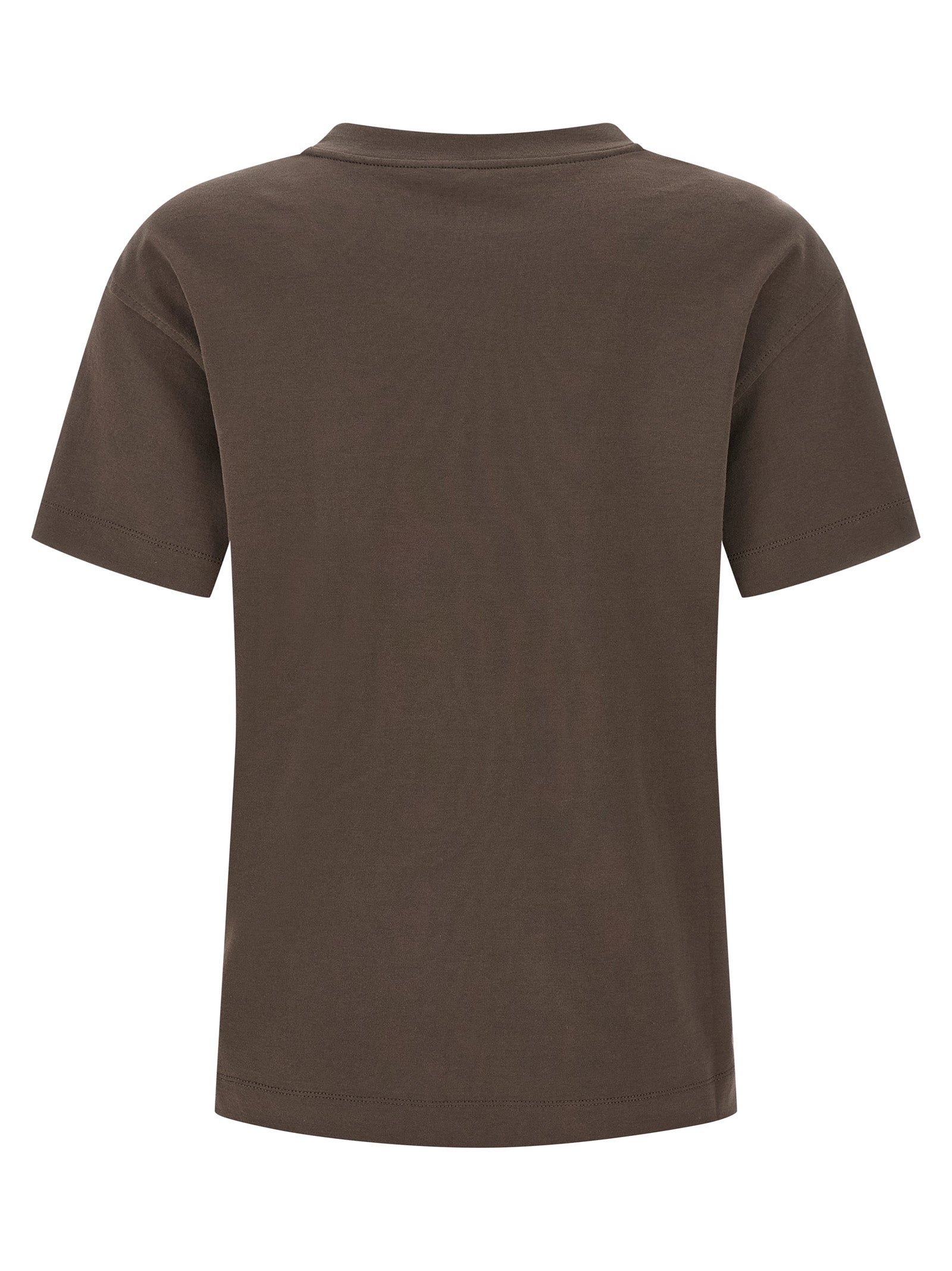 Brunello Cucinelli Brunello Cucinelli Shiny Tab T-shirt
