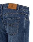 Brunello Cucinelli Brunello Cucinelli Logo Embroidery Jeans