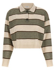 Brunello Cucinelli Brunello Cucinelli Sparkling Stripes Polo Shirt