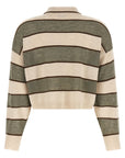 Brunello Cucinelli Brunello Cucinelli Sparkling Stripes Polo Shirt