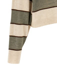 Brunello Cucinelli Brunello Cucinelli Sparkling Stripes Polo Shirt