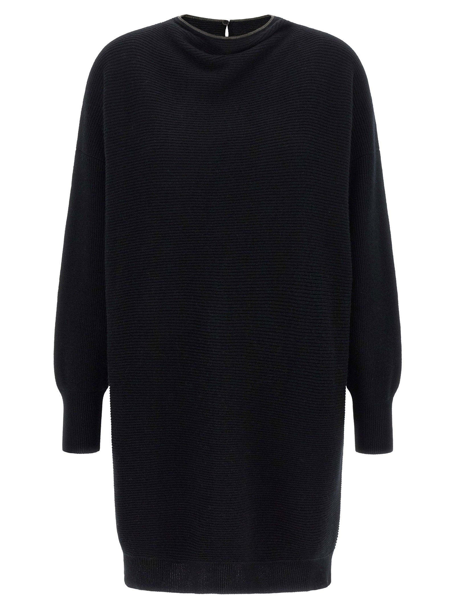 Brunello Cucinelli Brunello Cucinelli Precious Collar Dress