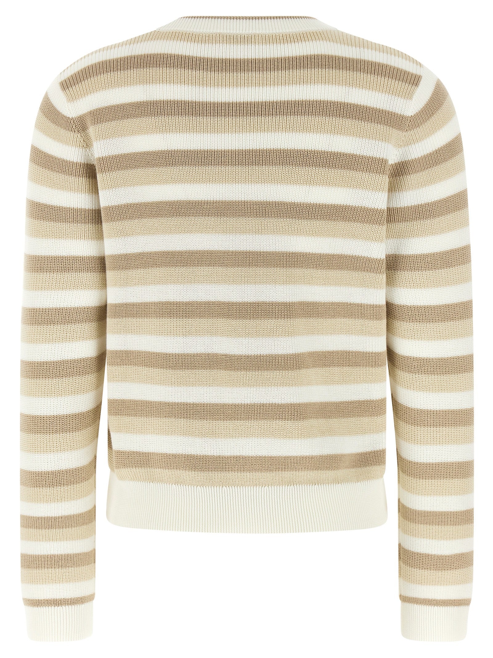 Brunello Cucinelli Brunello Cucinelli Striped Cotton Sweater