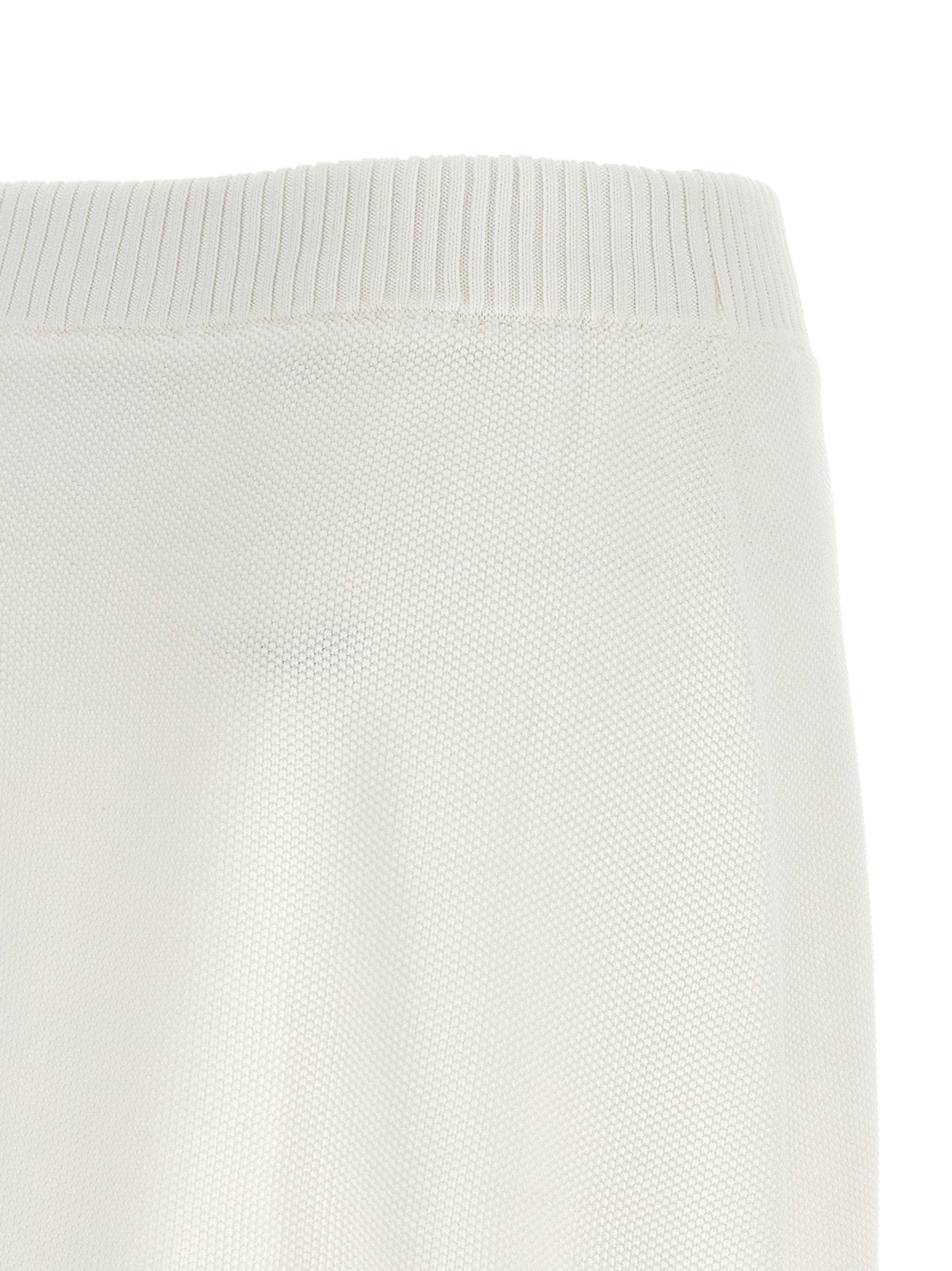 Brunello Cucinelli Brunello Cucinelli Piquet-effect Skirt - Active Line